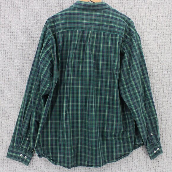 G.H Bass & Co Shirt Mens 2XL Multicolor Plaid Button Down Long Sleeve Collared - Picture 8 of 10